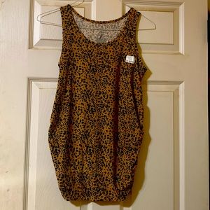 Time and Tru Maternity Long Tank Top